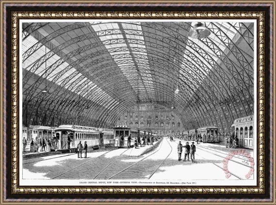 Others Grand Central, 1872 Framed Print