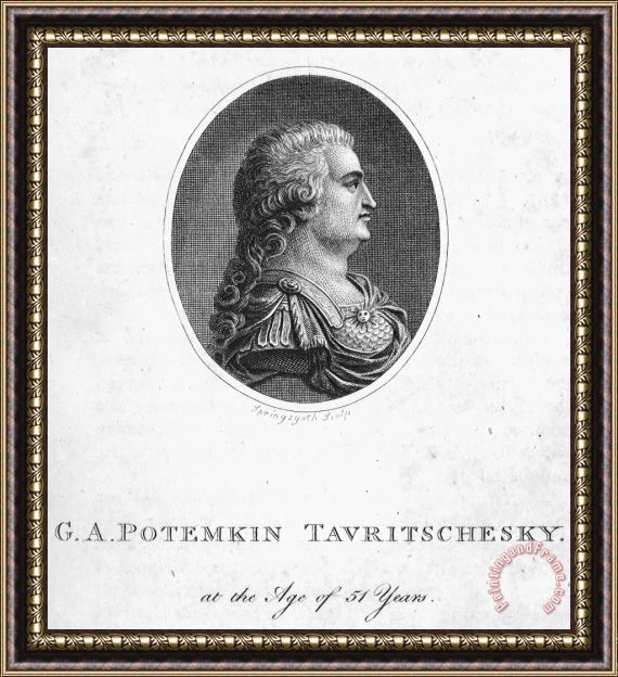 Others Grigori Potemkin (1739-1791) Framed Print