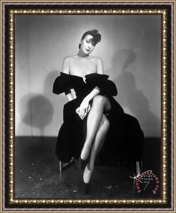Others Gypsy Rose Lee (1913-1970) Framed Painting