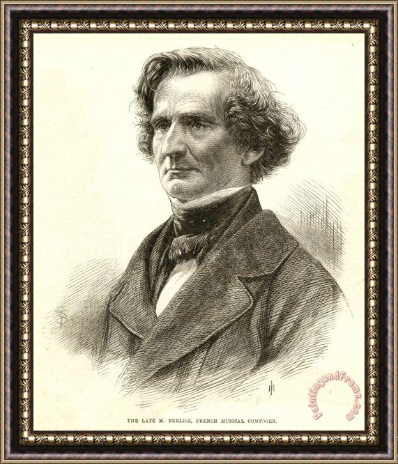 Others Hector Berlioz (1803-1869) Framed Print