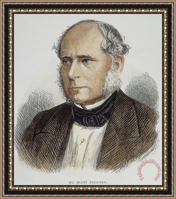 Others Henry Bessemer (1813-1898) Framed Painting