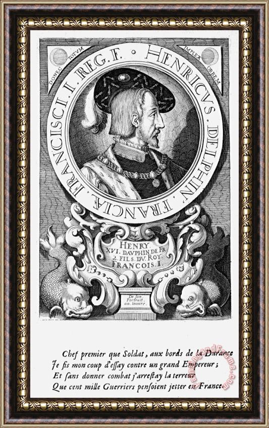 Others Henry II (1519-1559) Framed Painting