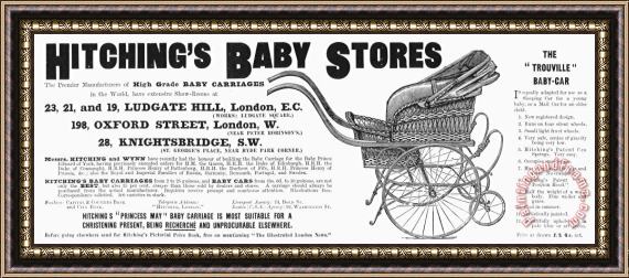Others Hitchings Baby Store Framed Print