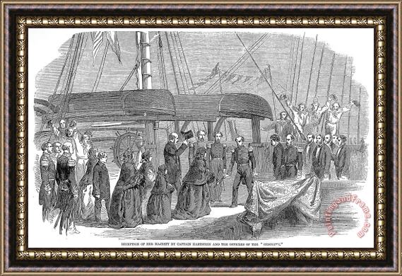 Others Hms Resolute, 1856 Framed Print