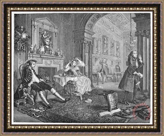 Others Hogarth: Marriage Framed Print