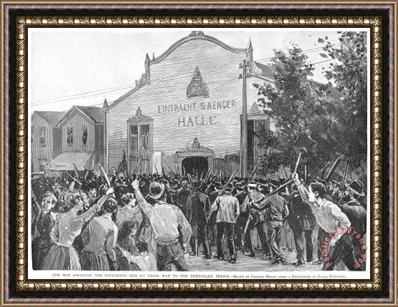 Others Homestead Strike, 1892 Framed Print