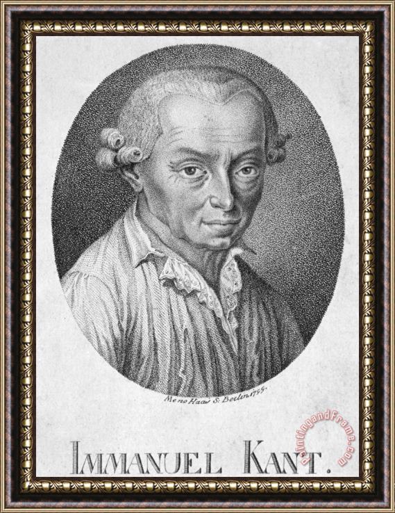 Others Immanuel Kant (1724-1804) Framed Print
