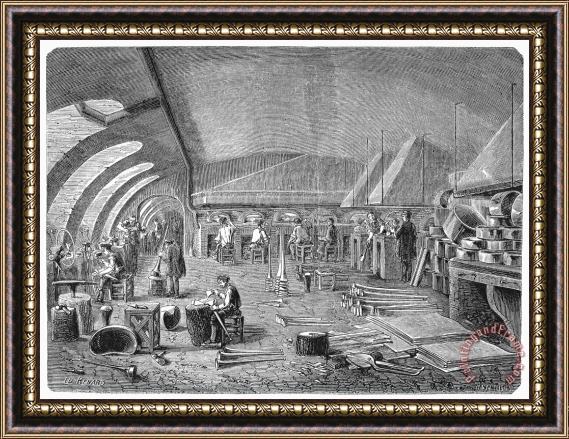 Others Instrument Factory, 1855 Framed Painting
