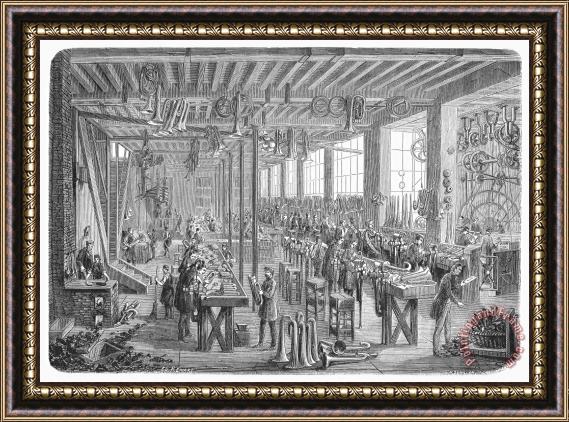 Others Instrument Factory, 1855 Framed Print