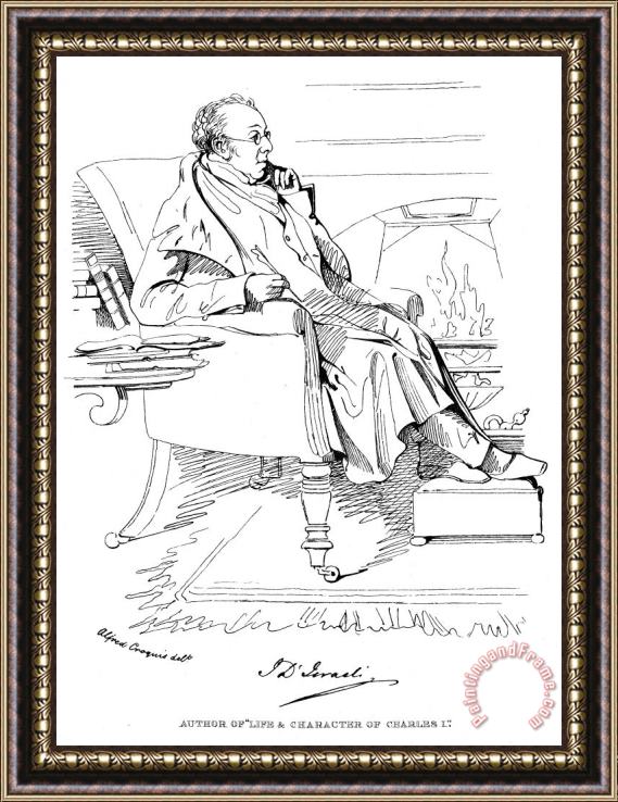 Others Isaac Disraeli (1766-1848) Framed Painting