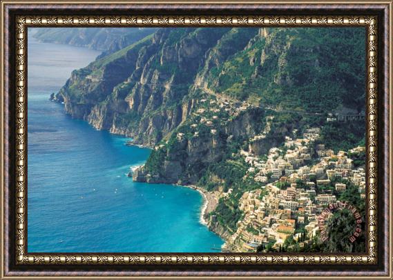 Others Italy Positano Framed Print