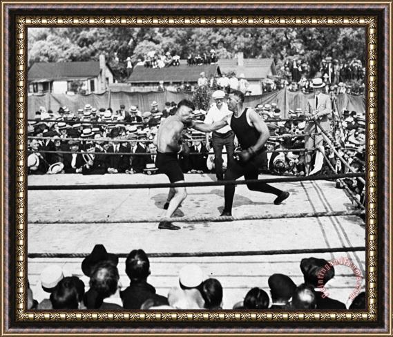 Others Jack Dempsey (1895-1983) Framed Painting