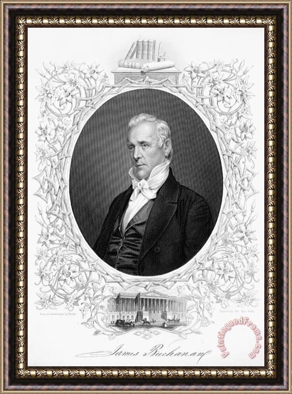 Others James Buchanan (1791-1968) Framed Painting
