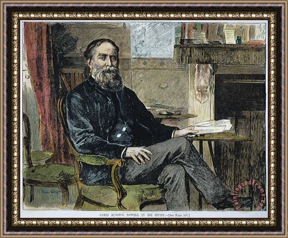 Others James Russell Lowell Framed Print