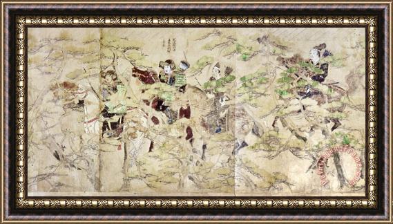 Others Japan: Mongol Invasion Framed Painting