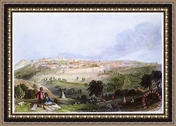 Others JERUSALEM, c1870 Framed Print