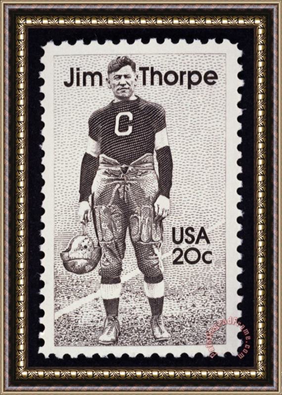 Others Jim Thorpe (1888-1953) Framed Print