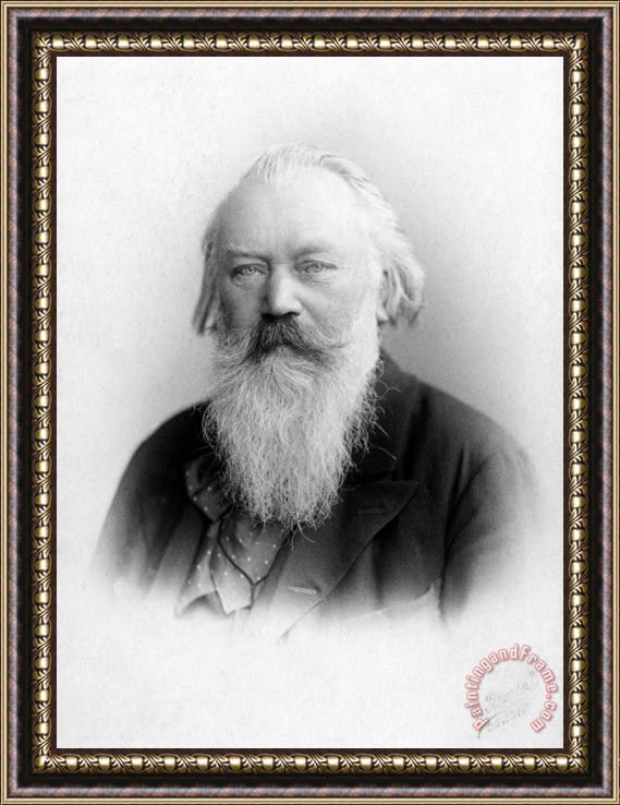 Others Johannes Brahms Framed Print