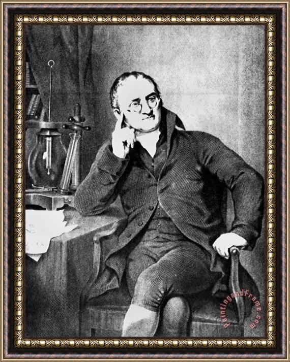 Others John Dalton (1766-1844) Framed Painting