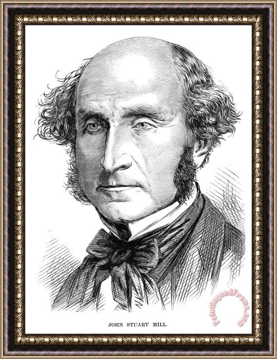 Others John Stuart Mill Framed Print