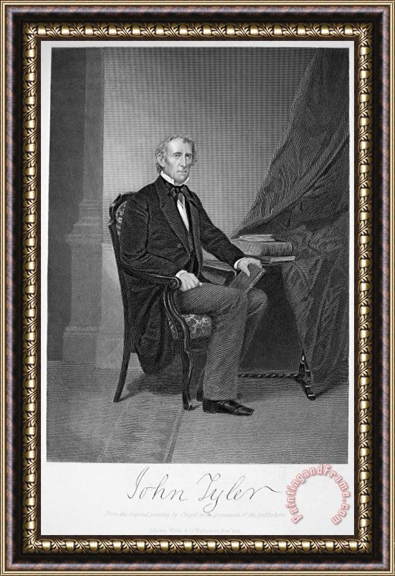 Others John Tyler (1790-1862) Framed Print