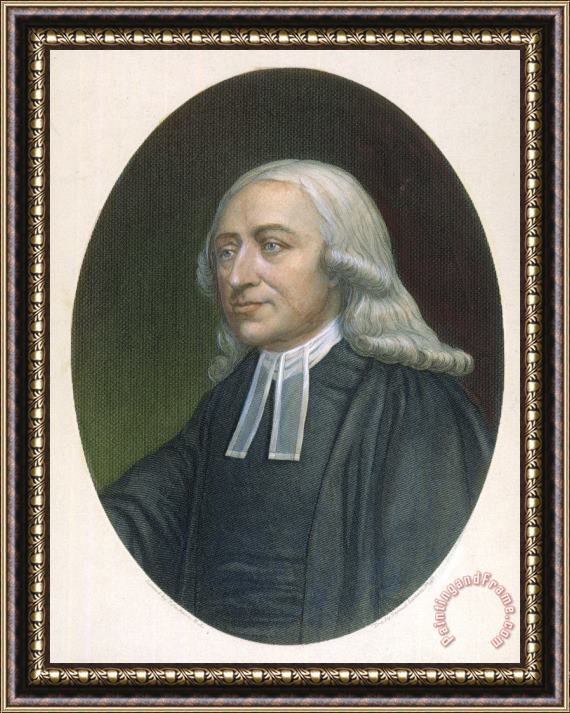 Others John Wesley (1703-1791) Framed Painting