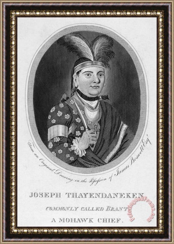 Others Joseph Brant (1742-1807) Framed Print