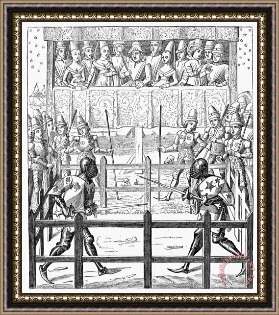 Others Knights: Trial By Combat Framed Print