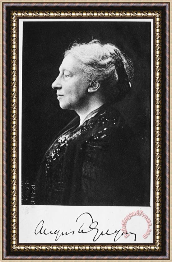 Others Lady Augusta Gregory Framed Painting
