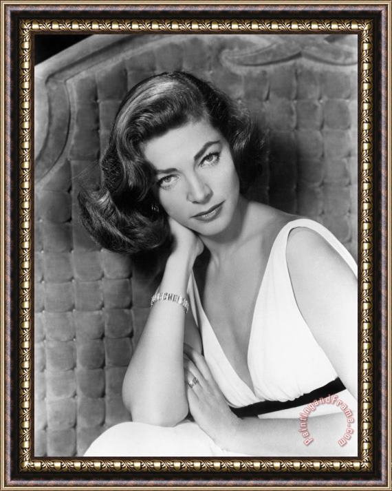 Others LAUREN BACALL (b.1924) Framed Painting