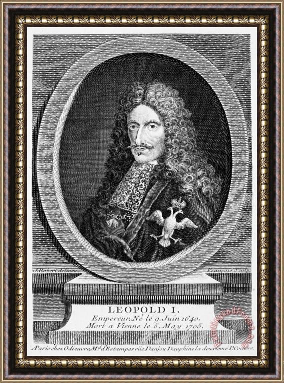 Others Leopold I (1640-1705) Framed Painting