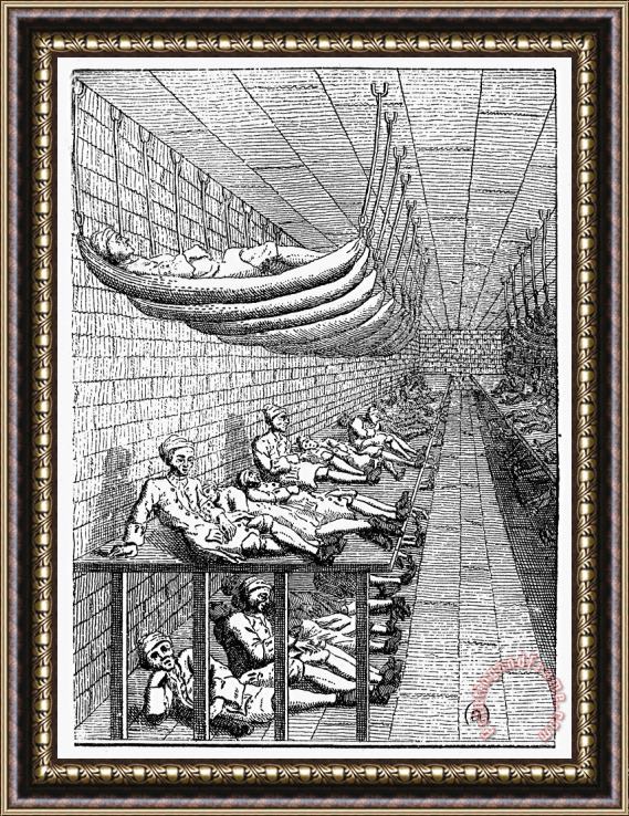 Others London: Debtors Prison Framed Print