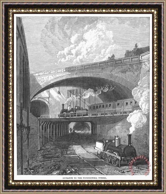 Others London: Railway, 1868 Framed Print