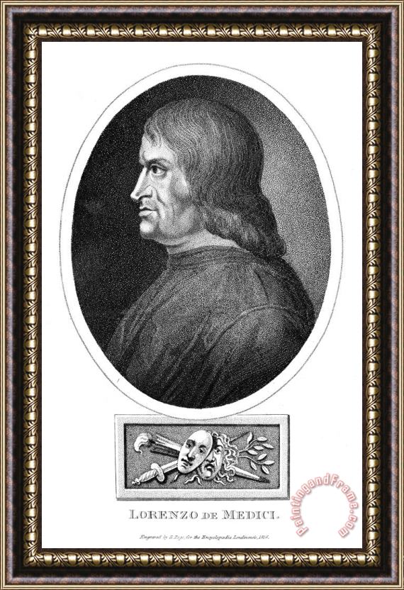 Others Lorenzo De Medici Framed Print