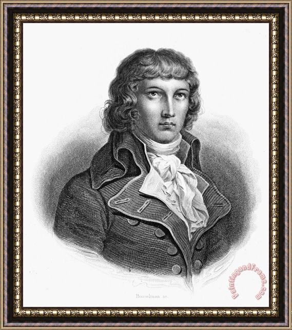 Others Louis Saint-just (1767-1794) Framed Print
