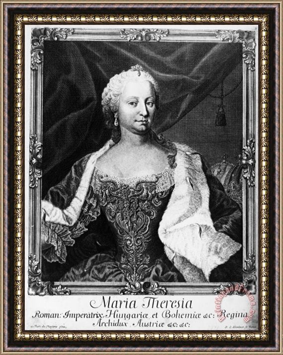 Others Maria Theresa (1717-1780) Framed Print