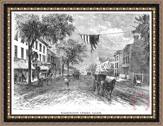 Others Massachusetts: Salem Framed Print