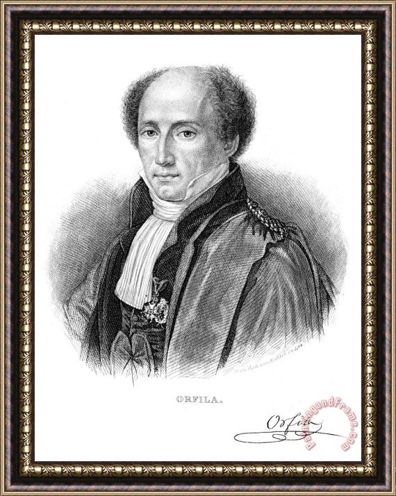 Others Matthieu Orfila (1787-1853) Framed Print