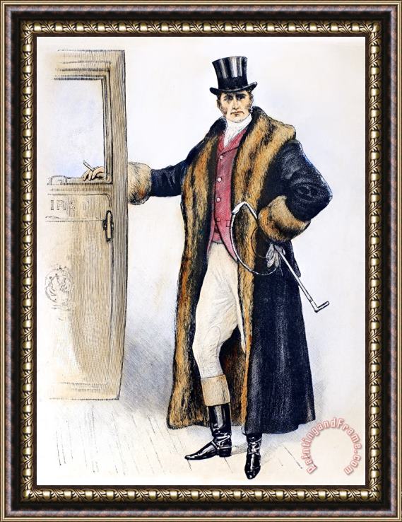 Others Mens Fashion, 1894 Framed Painting