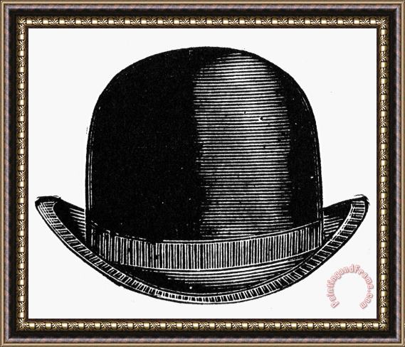 Others Mens Hat, 1895 Framed Painting