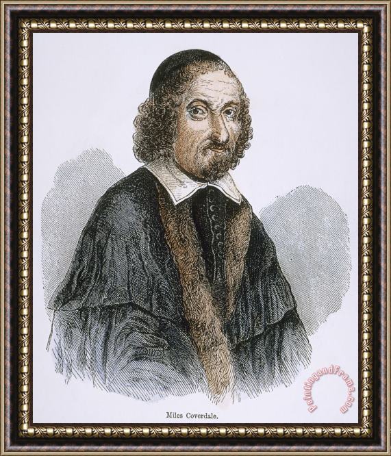 Others Miles Coverdale (1488-1568) Framed Print