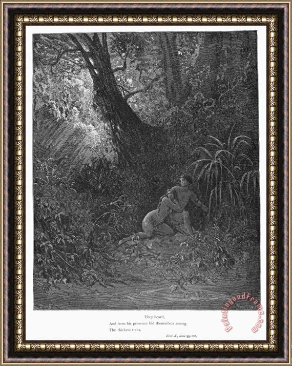 Others Milton: Paradise Lost Framed Painting