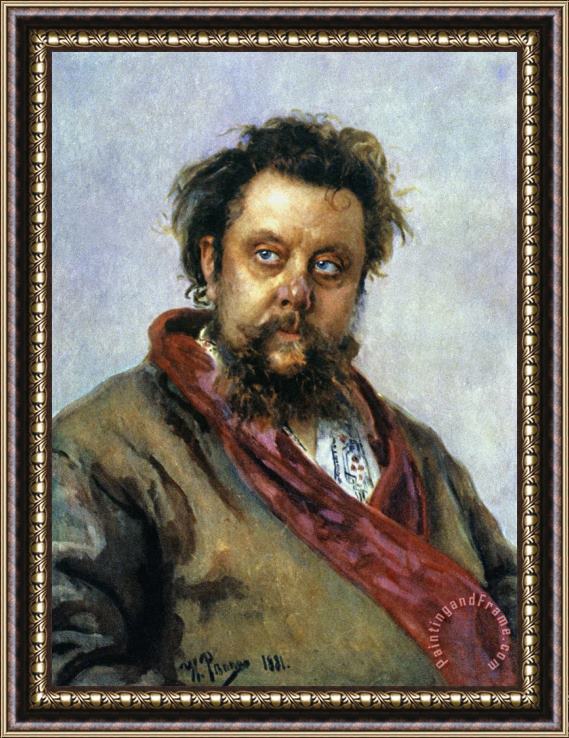 Others Modest Mussorgsky Framed Print
