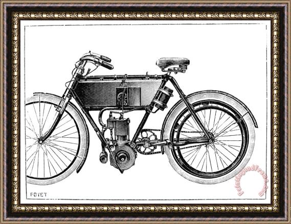 Others Motorcycle, 1904 Framed Print