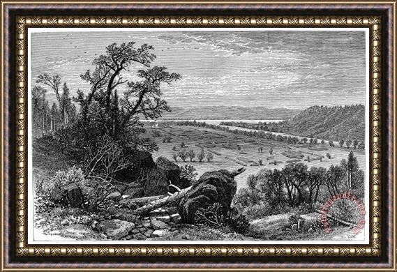 Others Native Americans: Mound Builders Framed Print