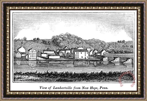 Others New Jersey, 1844 Framed Painting
