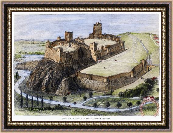 Others Nottingham Castle Framed Painting