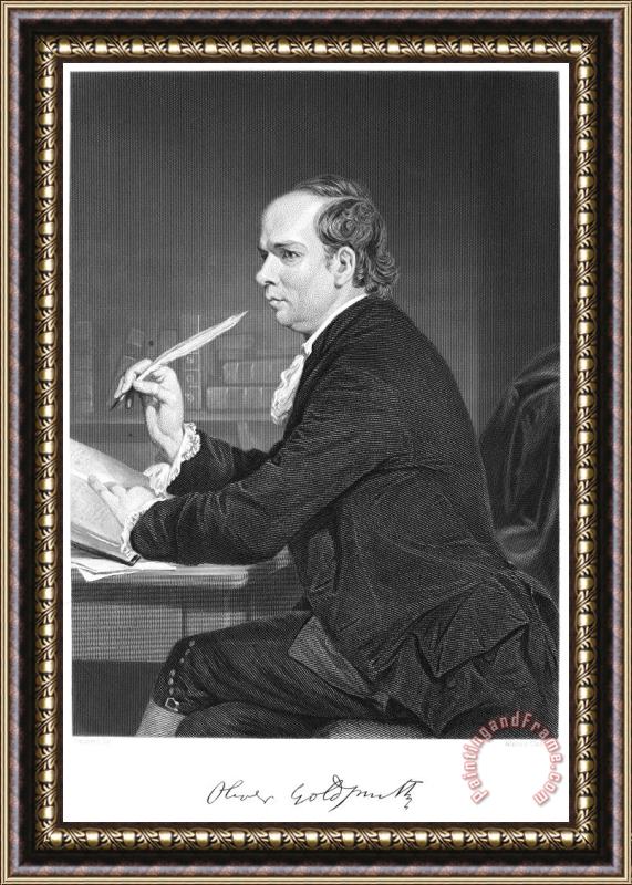 Others Oliver Goldsmith Framed Painting