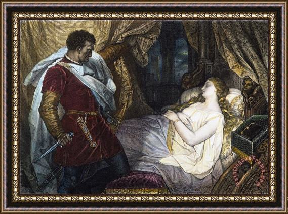 Others OTHELLO, 19th CENTURY Framed Painting