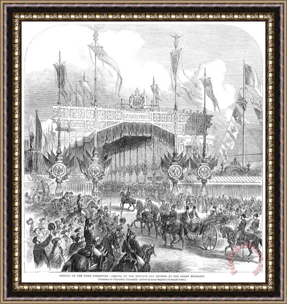 Others Paris Exposition, 1855 Framed Print